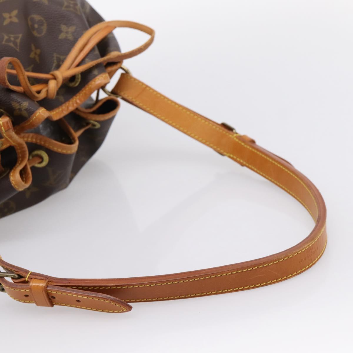 LOUIS VUITTON Monogram Petit Noe Shoulder Bag M42226 LV Auth 203191V