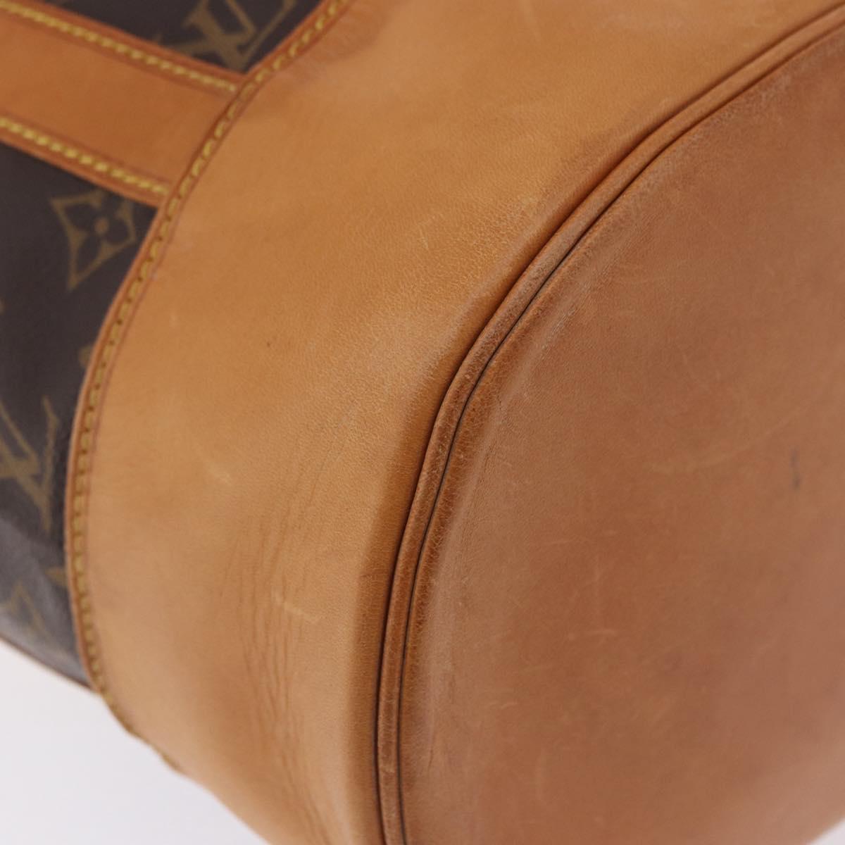 LOUIS VUITTON Monogram Randonnee PM Shoulder Bag M42243 LV Auth 203192A