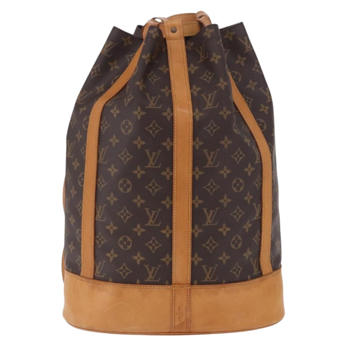 LOUIS VUITTON Monogram Randonnee PM Shoulder Bag M42243 LV Auth 203192A