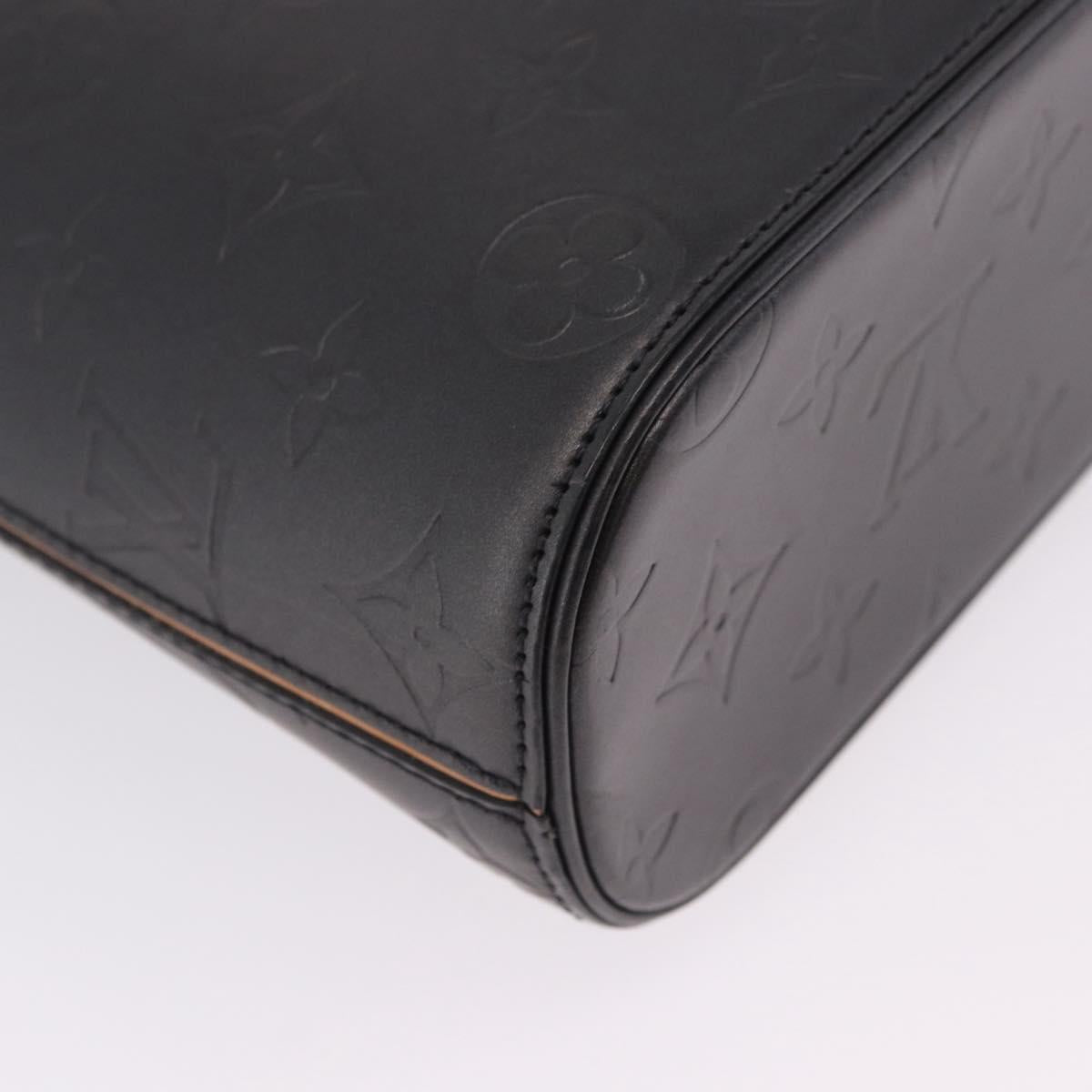 LOUIS VUITTON Monogram Mat Alston Shoulder Bag Gray M55122 LV Auth 203193V