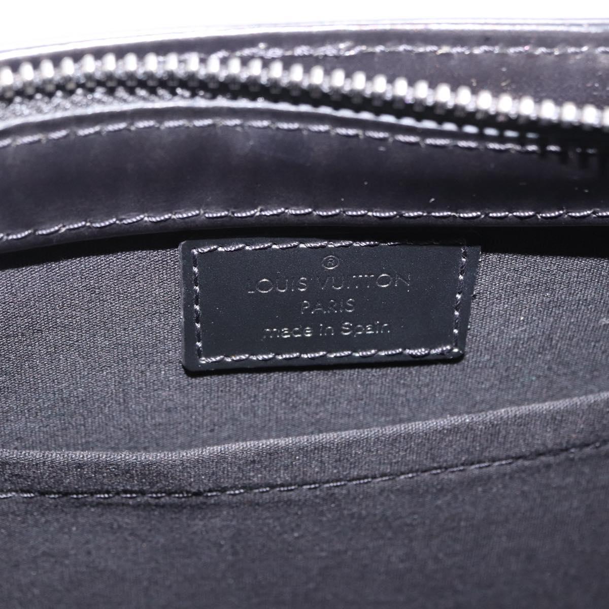 LOUIS VUITTON Monogram Mat Alston Shoulder Bag Gray M55122 LV Auth 203193V