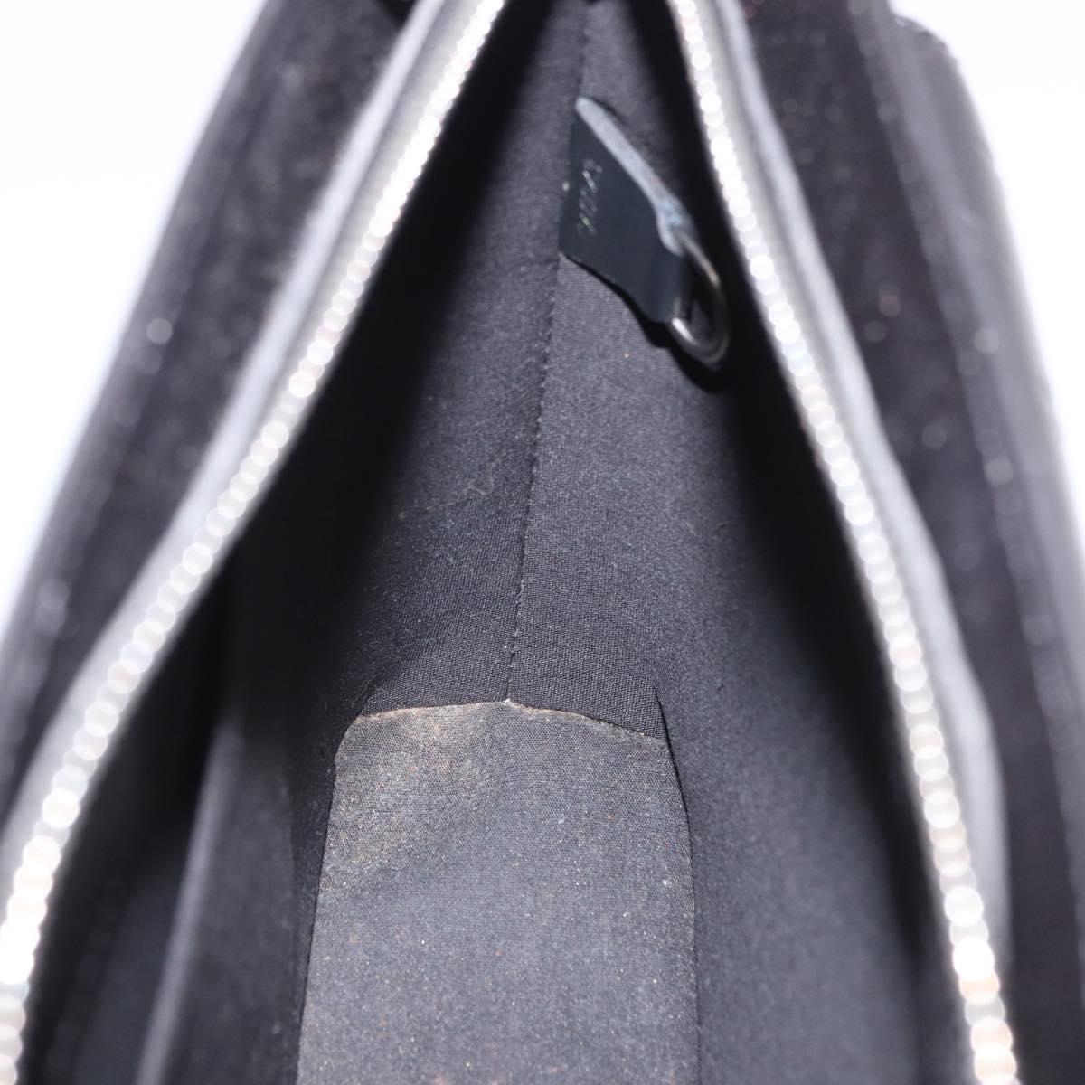 LOUIS VUITTON Monogram Mat Alston Shoulder Bag Gray M55122 LV Auth 203193V