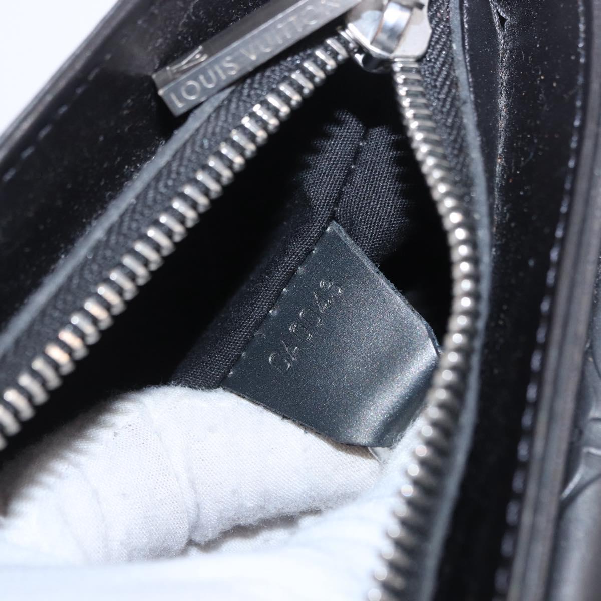 LOUIS VUITTON Monogram Mat Alston Shoulder Bag Gray M55122 LV Auth 203193V