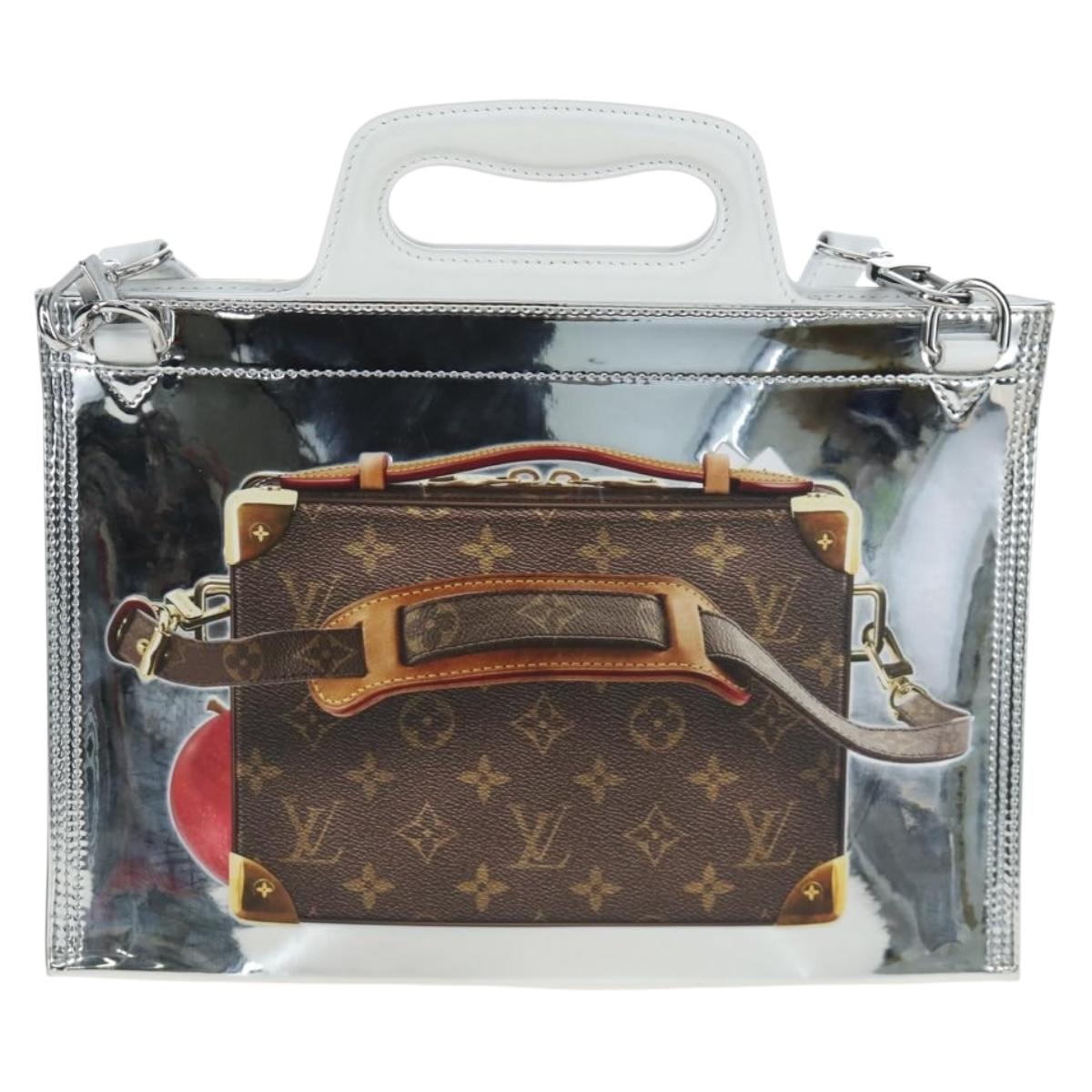 LOUIS VUITTON Freezer Bags Soft Trunk Patent leather M23123 LV Auth 203200SAM
