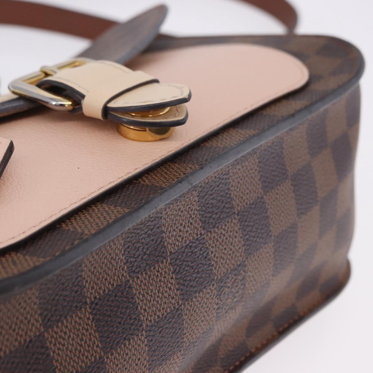 LOUIS VUITTON Damier Ebene Beaumarche Shoulder Bag N40147 LV Auth 203205A