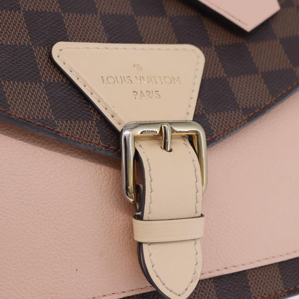 LOUIS VUITTON Damier Ebene Beaumarche Shoulder Bag N40147 LV Auth 203205A