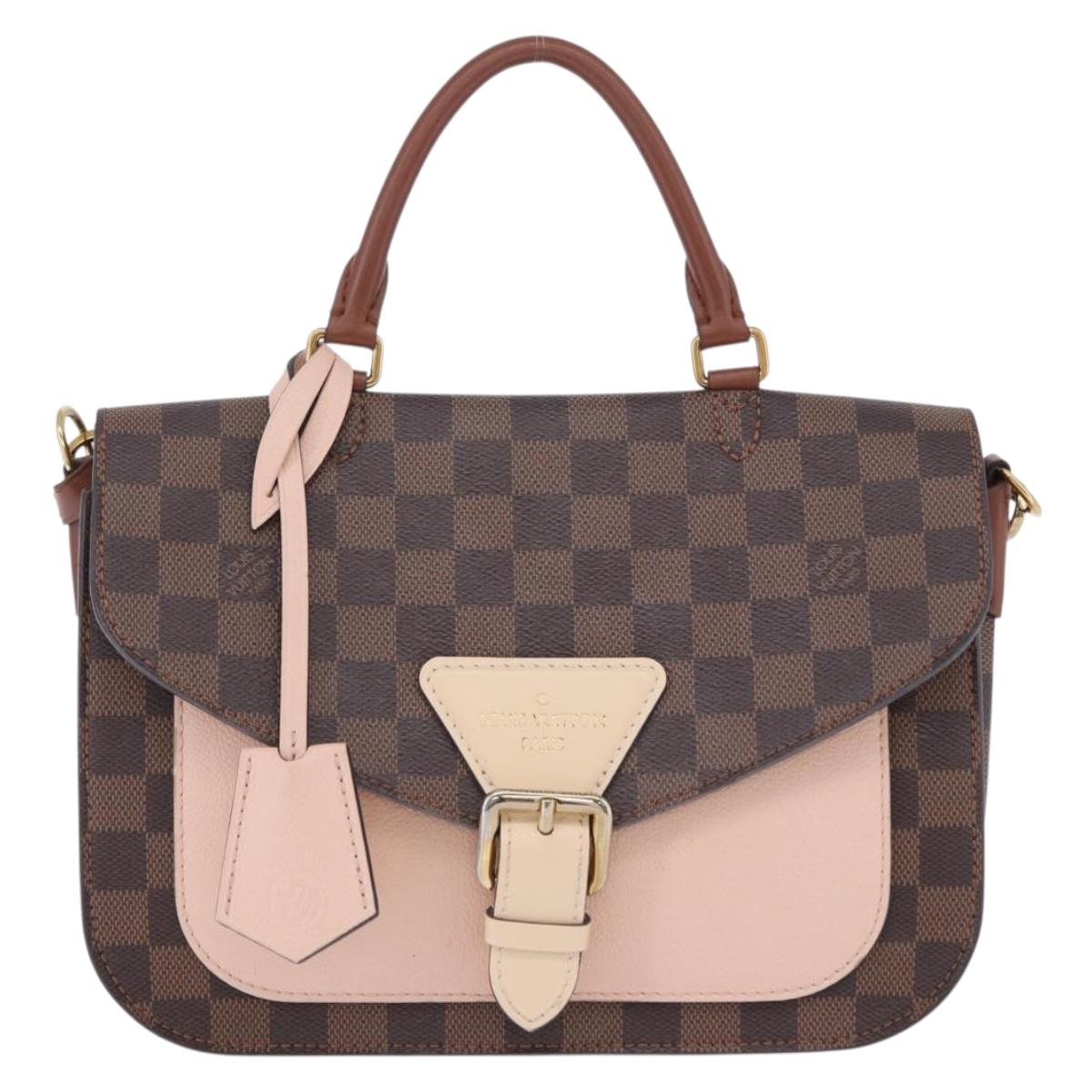 LOUIS VUITTON Damier Ebene Beaumarche Shoulder Bag N40147 LV Auth 203205A