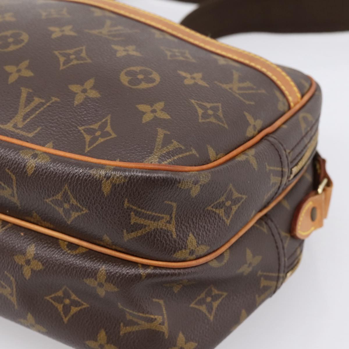 LOUIS VUITTON Monogram Reporter PM Shoulder Bag M45254 LV Auth 203207A