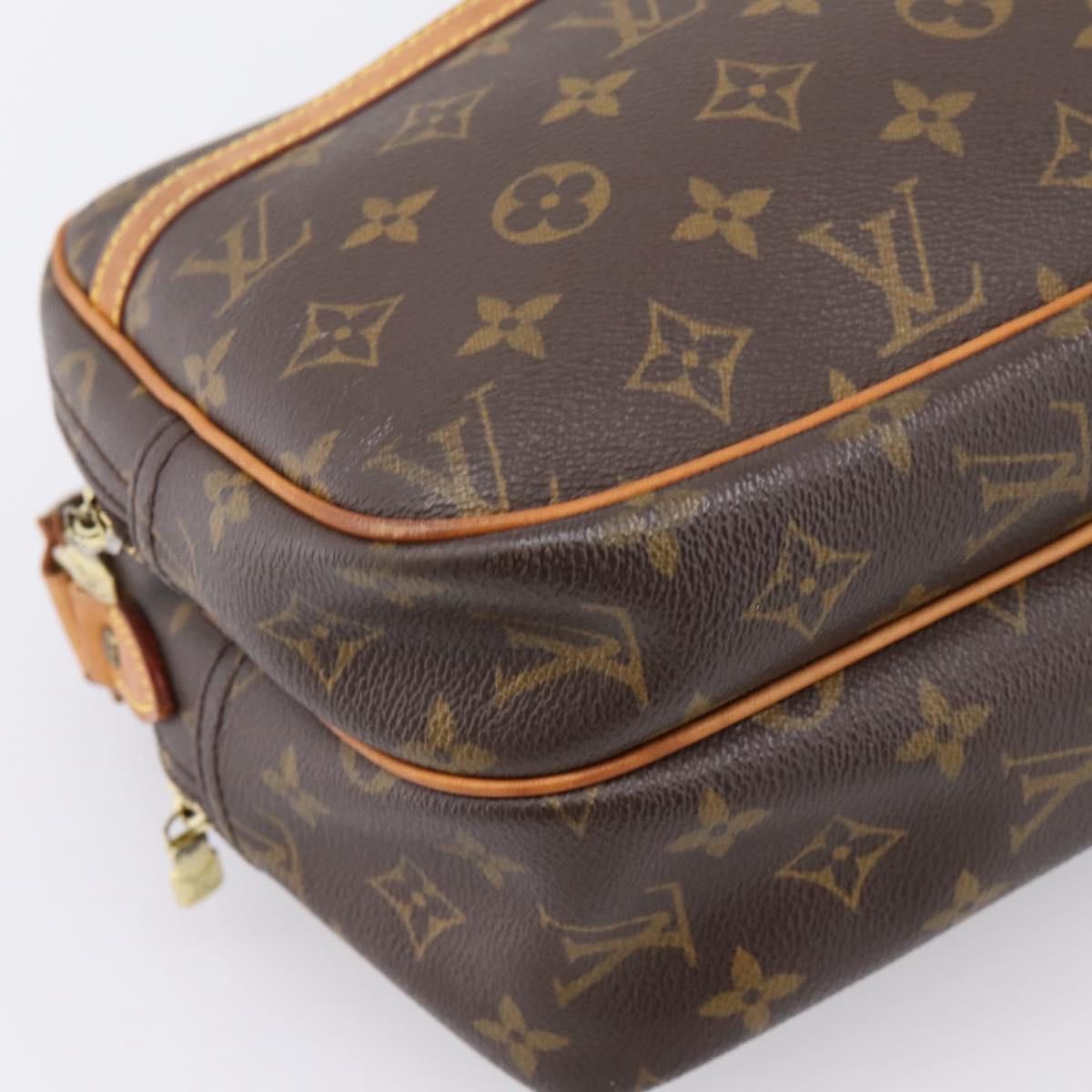 LOUIS VUITTON Monogram Reporter PM Shoulder Bag M45254 LV Auth 203207A
