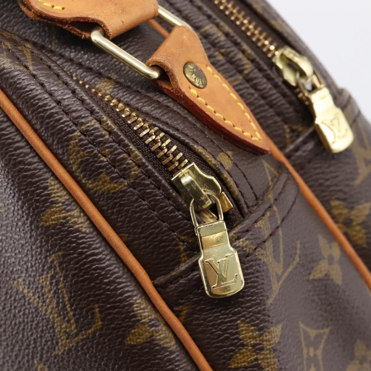 LOUIS VUITTON Monogram Reporter PM Shoulder Bag M45254 LV Auth 203207A