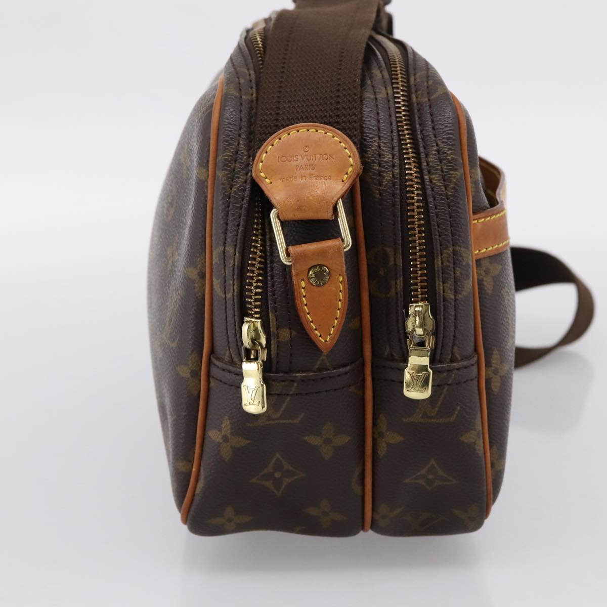 LOUIS VUITTON Monogram Reporter PM Shoulder Bag M45254 LV Auth 203207A