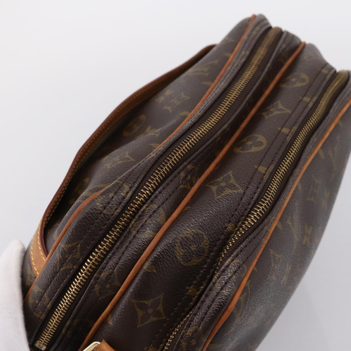 LOUIS VUITTON Monogram Reporter PM Shoulder Bag M45254 LV Auth 203207A