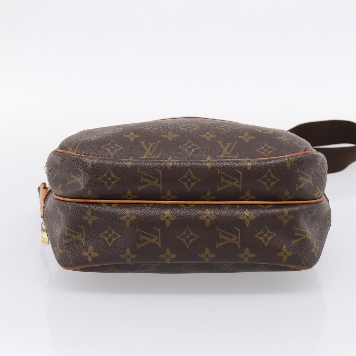 LOUIS VUITTON Monogram Reporter PM Shoulder Bag M45254 LV Auth 203207A