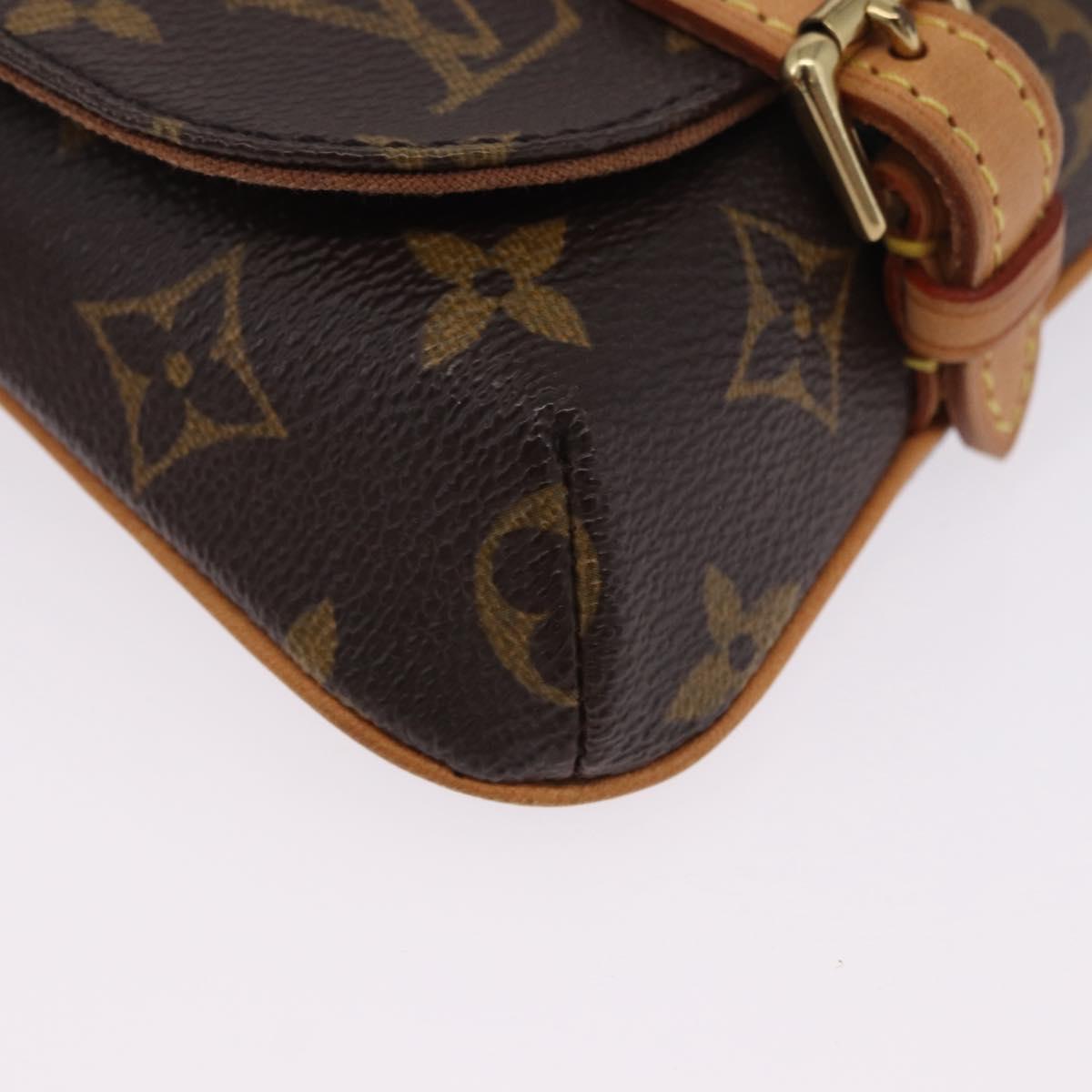 LOUIS VUITTON Monogram Pochette marrell Waist bag M51159 LV Auth 203214V