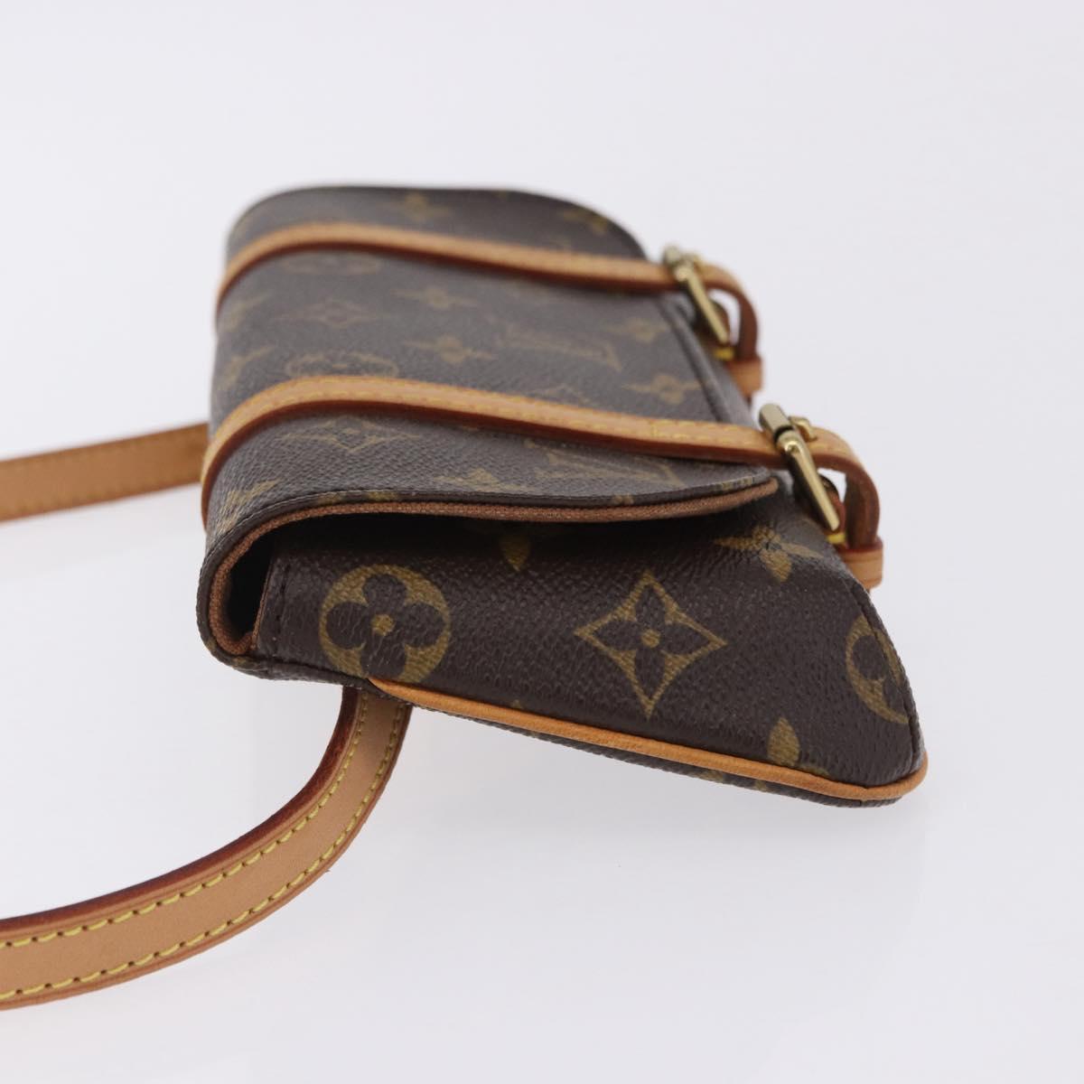 LOUIS VUITTON Monogram Pochette marrell Waist bag M51159 LV Auth 203214V
