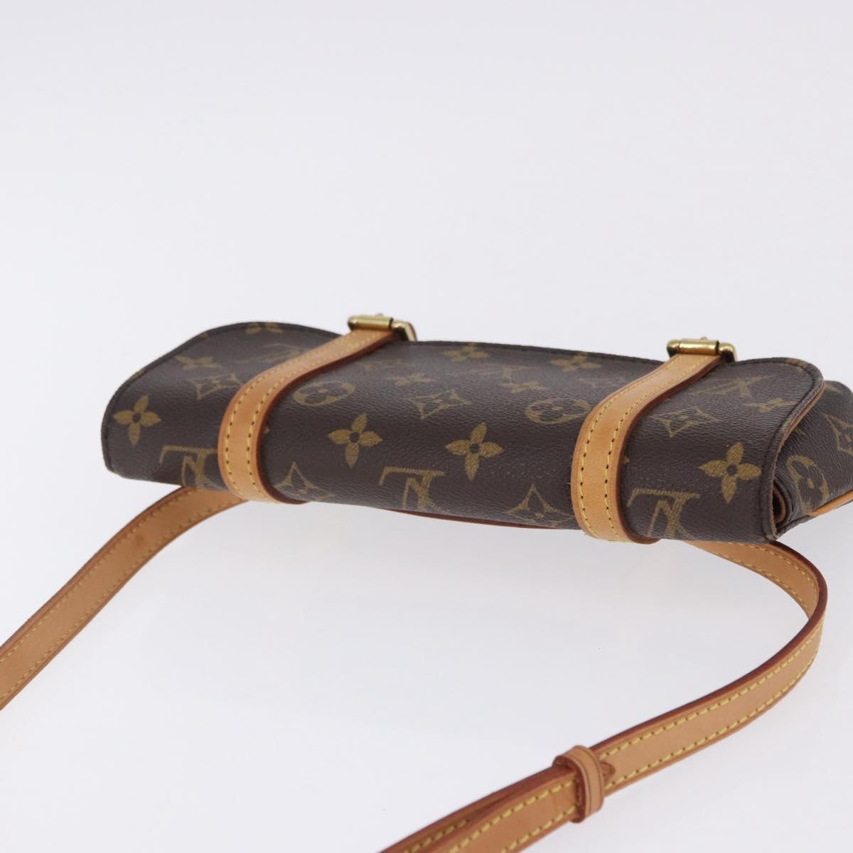 LOUIS VUITTON Monogram Pochette marrell Waist bag M51159 LV Auth 203214V
