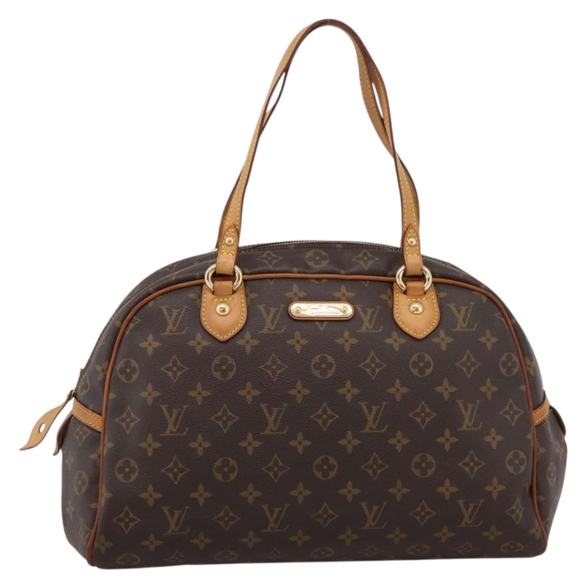 LOUIS VUITTON Monogram Montorgueil GM Shoulder Bag M95566 LV Auth 203267A
