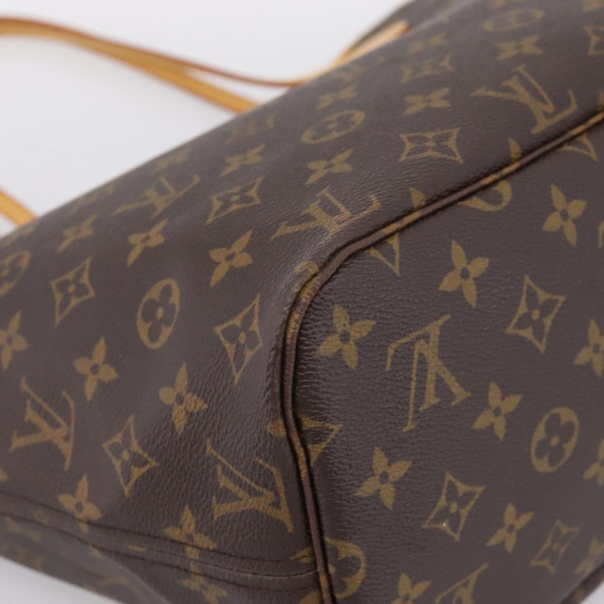 LOUIS VUITTON Monogram Neverfull MM Tote Bag M40156 LV Auth 203269V