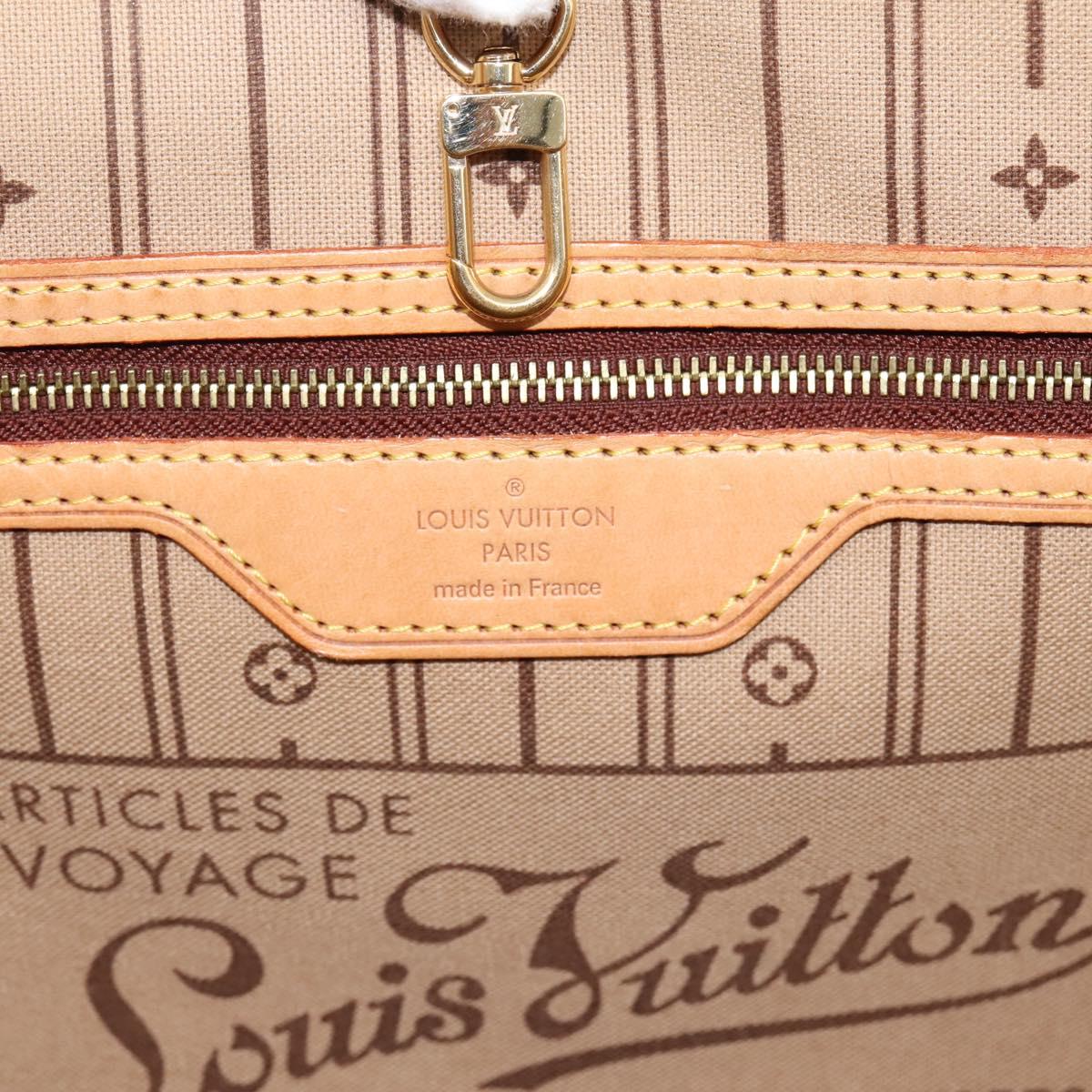 LOUIS VUITTON Monogram Neverfull MM Tote Bag M40156 LV Auth 203269V