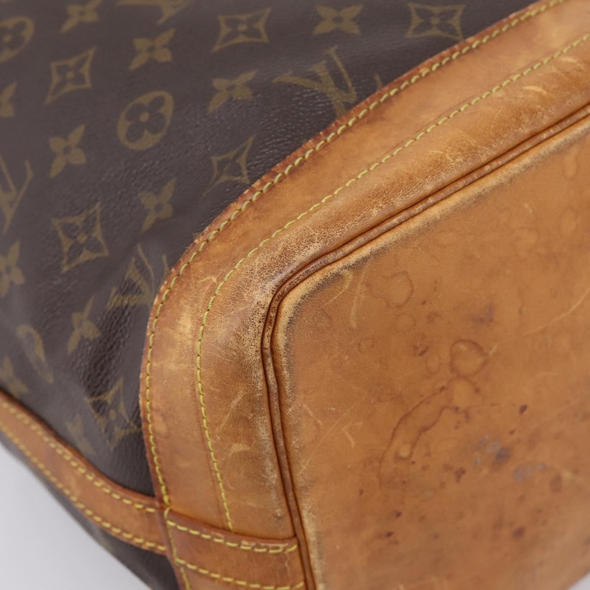 LOUIS VUITTON Monogram Noe Shoulder Bag M42224 LV Auth 203270