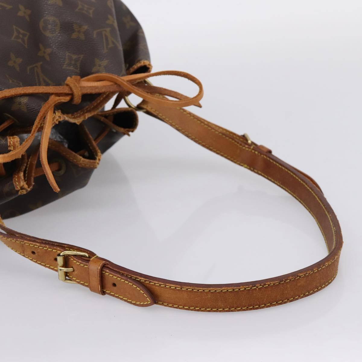 LOUIS VUITTON Monogram Noe Shoulder Bag M42224 LV Auth 203270