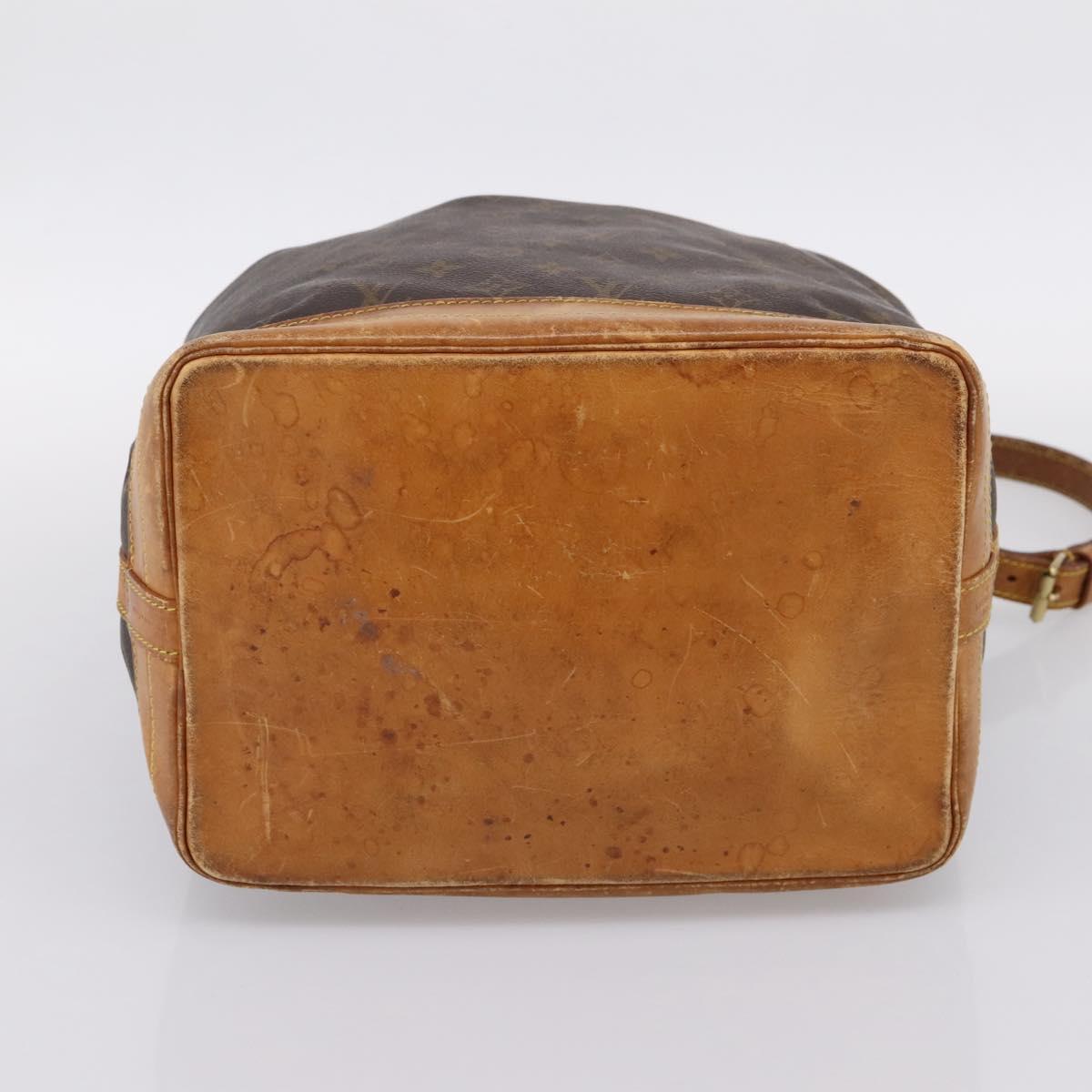 LOUIS VUITTON Monogram Noe Shoulder Bag M42224 LV Auth 203270