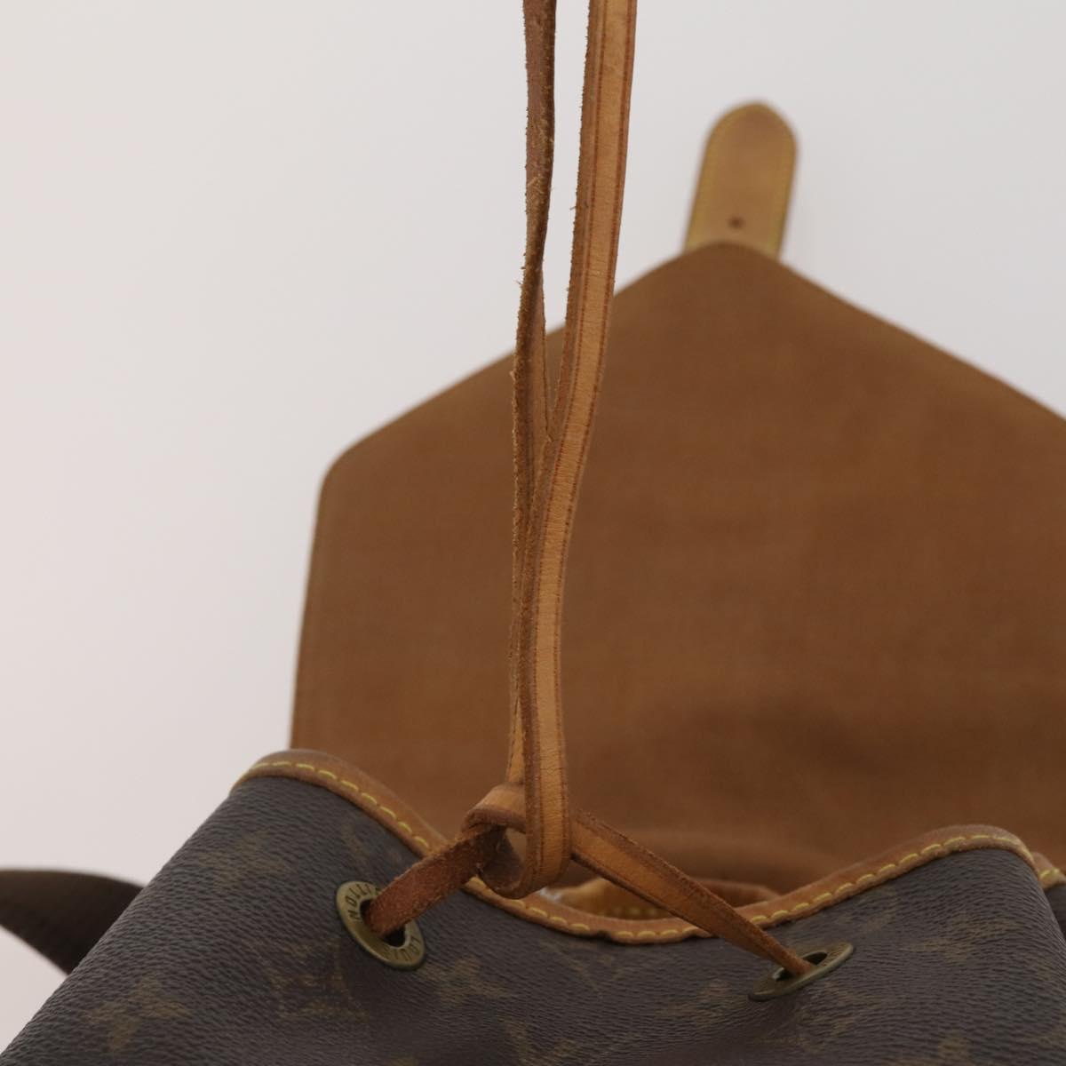 LOUIS VUITTON Monogram Montsouris GM Backpack M51135 LV Auth 203273