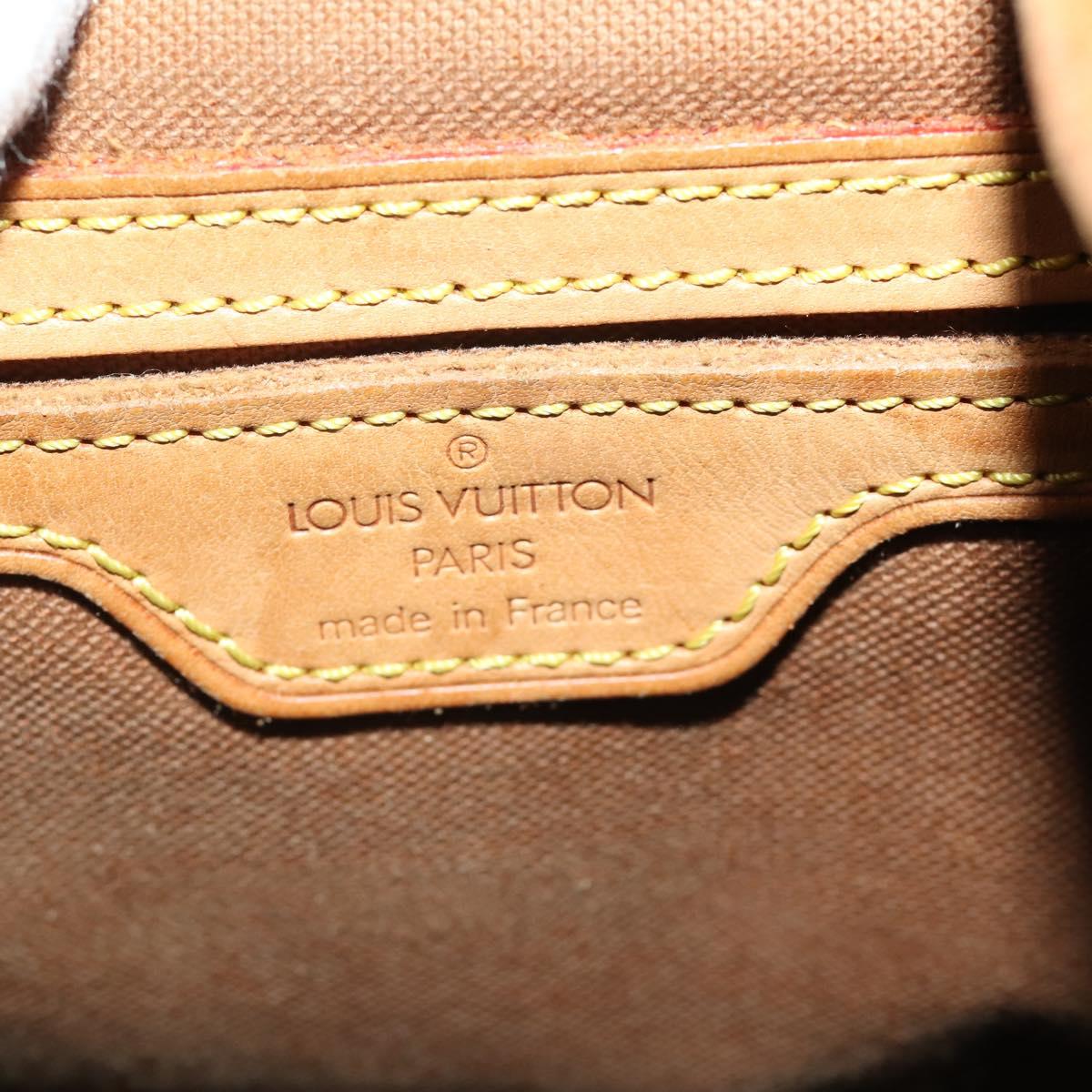 LOUIS VUITTON Monogram Montsouris GM Backpack M51135 LV Auth 203273
