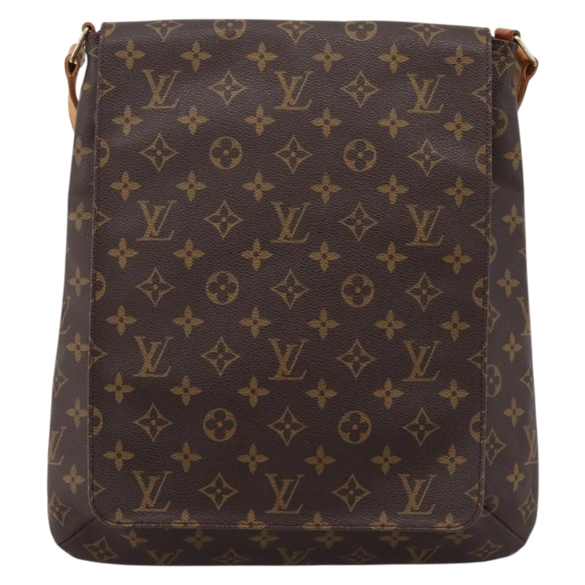 LOUIS VUITTON Monogram Musette Shoulder Bag M51256 LV Auth 203274