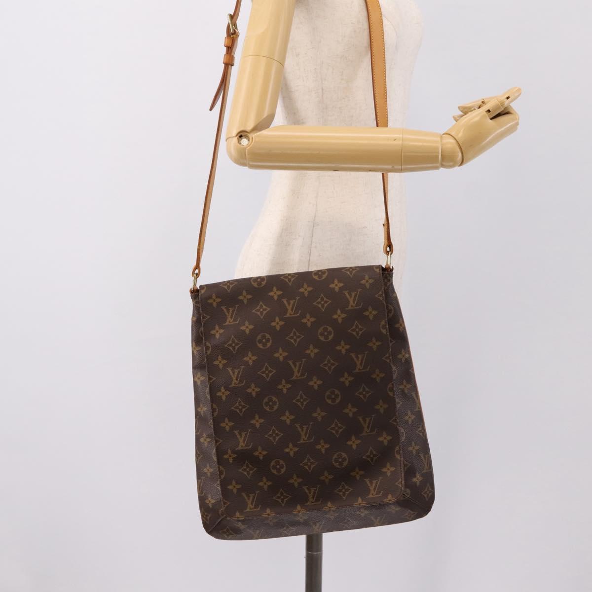 LOUIS VUITTON Monogram Musette Shoulder Bag M51256 LV Auth 203274
