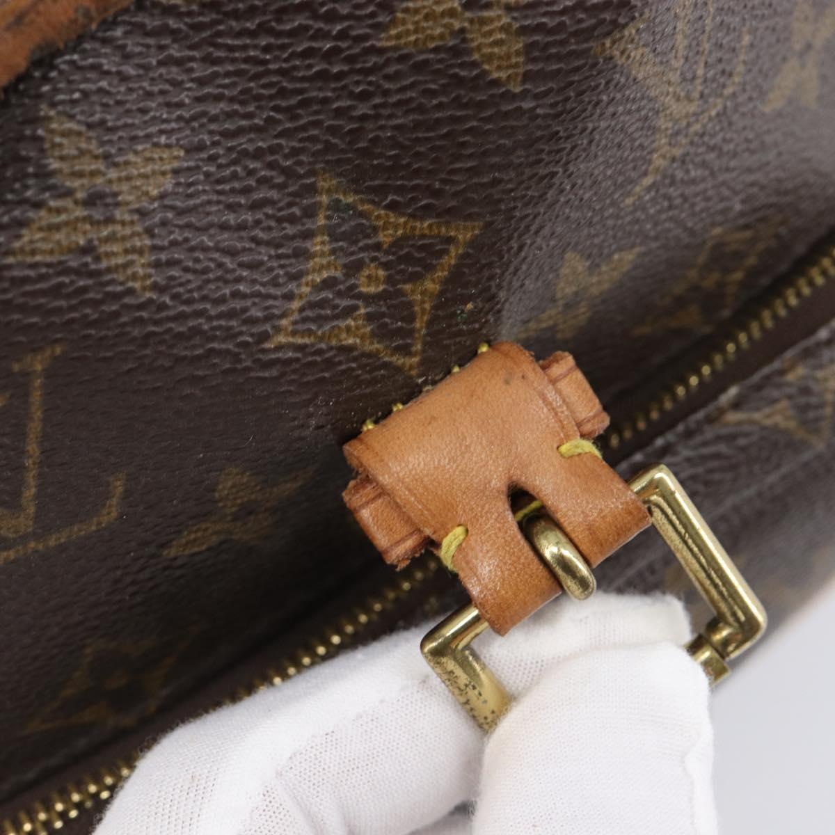 LOUIS VUITTON Monogram Montsouris MM Backpack M51136 LV Auth 203275