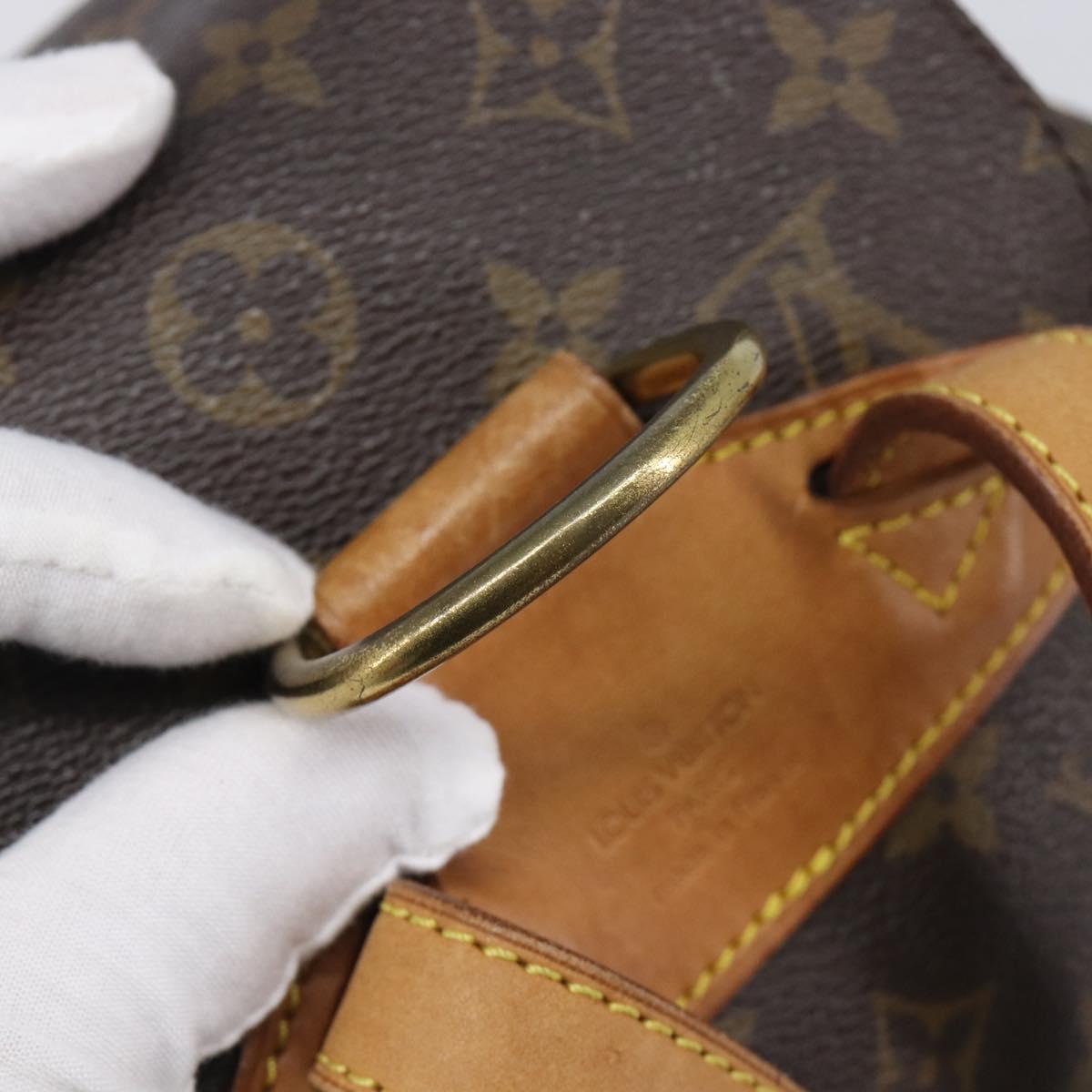 LOUIS VUITTON Monogram Montsouris MM Backpack M51136 LV Auth 203275