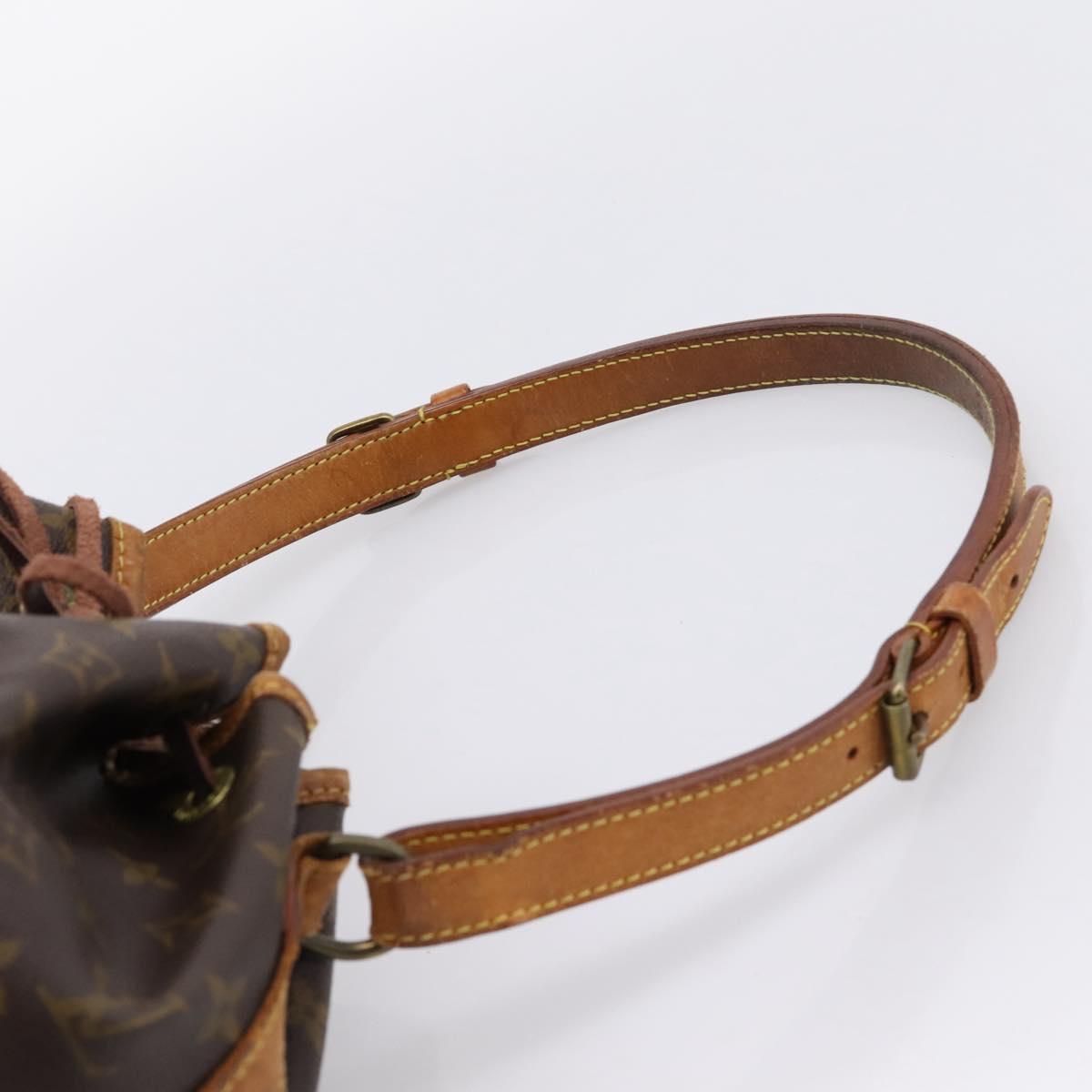 LOUIS VUITTON Monogram Petit Noe Shoulder Bag M42226 LV Auth 203276