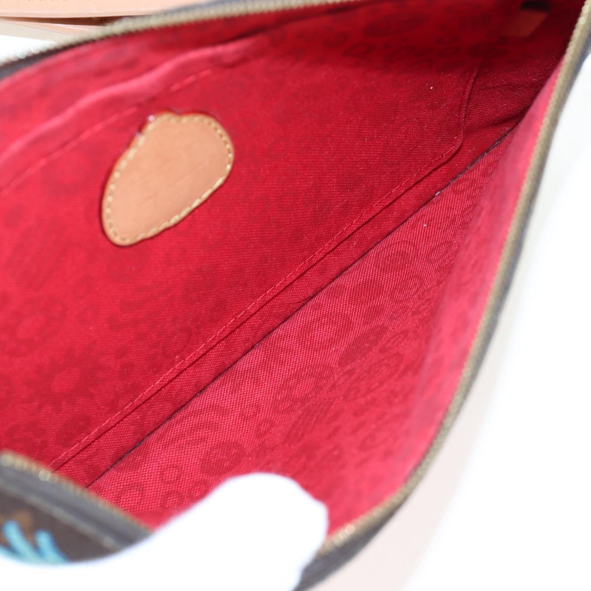 LOUIS VUITTON Yayoi Kusama Face Neverfull MM Tote Bag M46447 LV Auth 203277SAV
