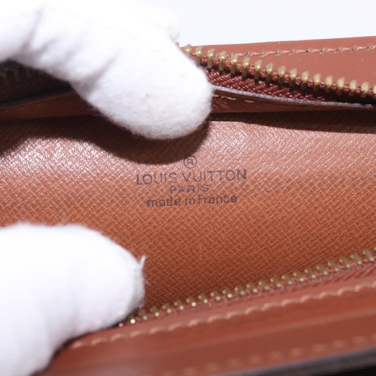 LOUIS VUITTON Monogram Pochette Homme Clutch Bag M51795 LV Auth 203279