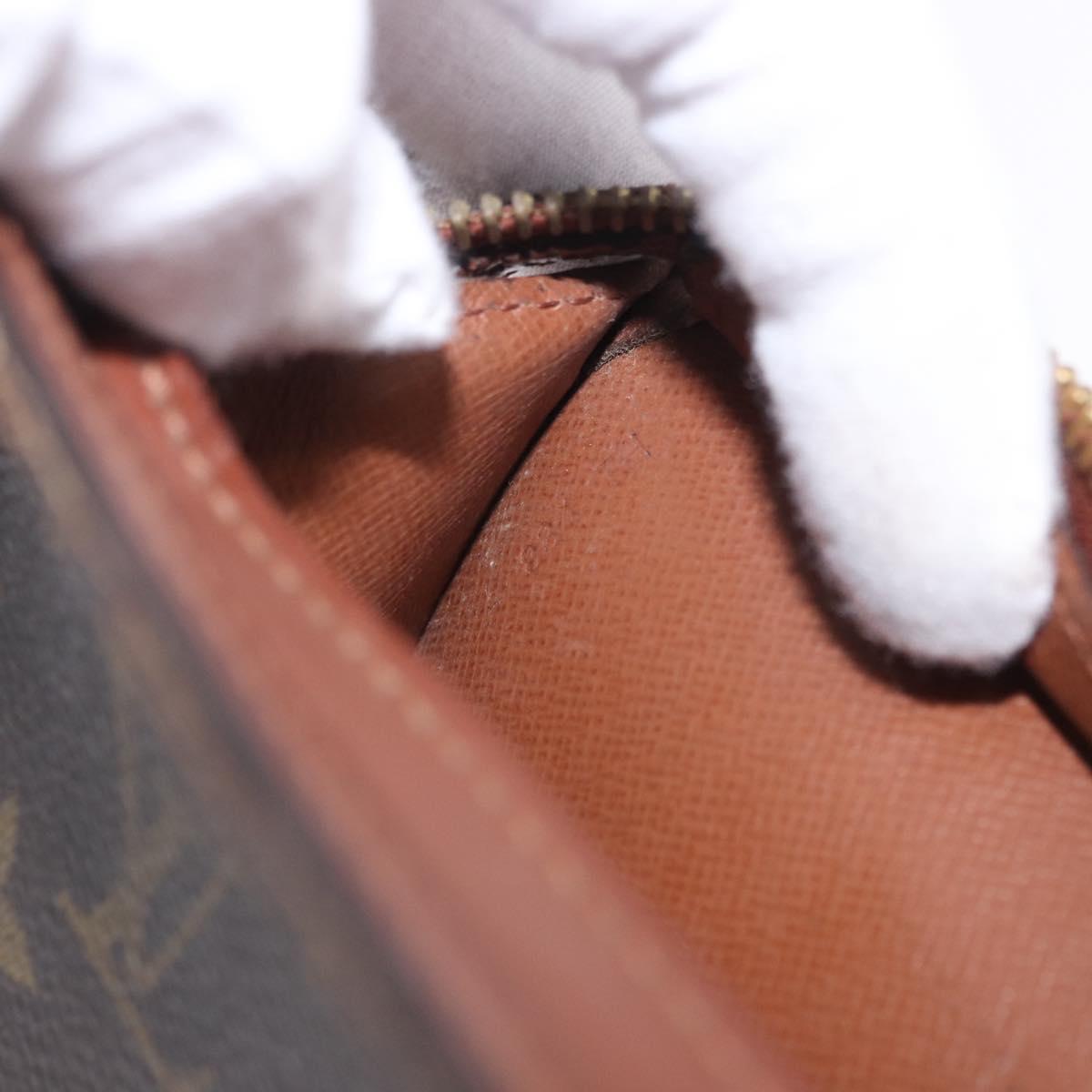 LOUIS VUITTON Monogram Pochette Homme Clutch Bag M51795 LV Auth 203279