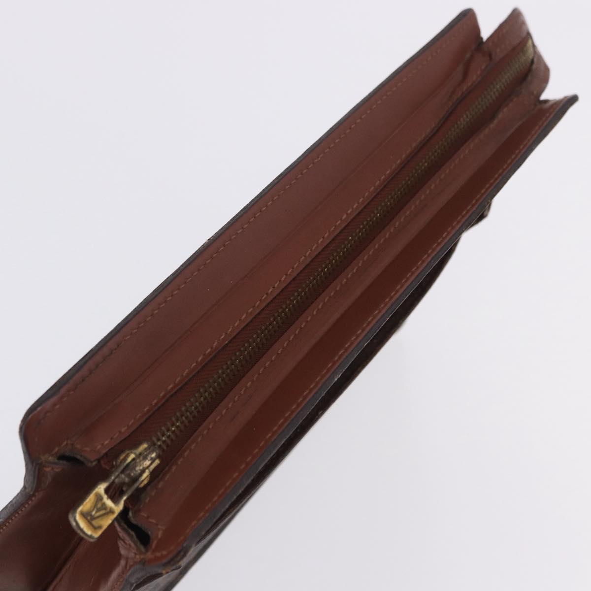 LOUIS VUITTON Monogram Pochette Homme Clutch Bag M51795 LV Auth 203279