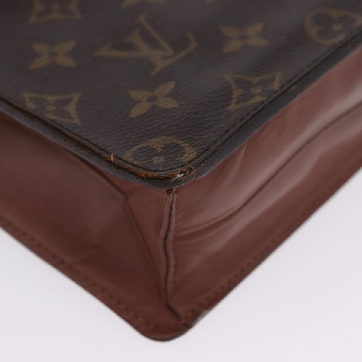 LOUIS VUITTON Monogram Pochette Homme Clutch Bag M51795 LV Auth 203279