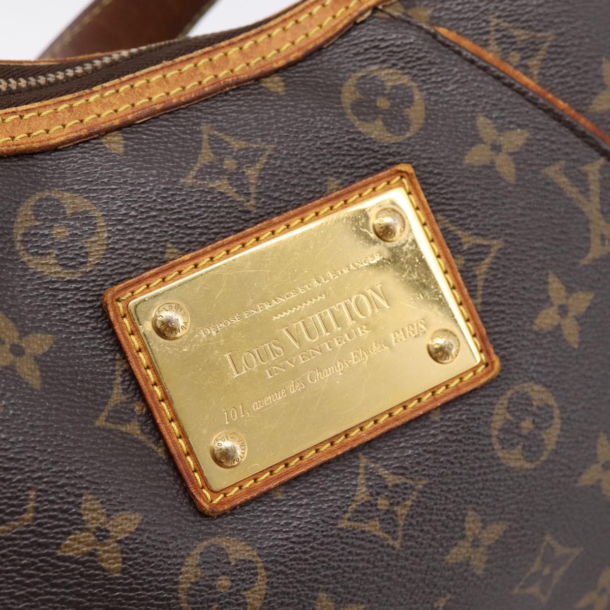 LOUIS VUITTON Monogram Thames GM Shoulder Bag M56383 LV Auth 203280