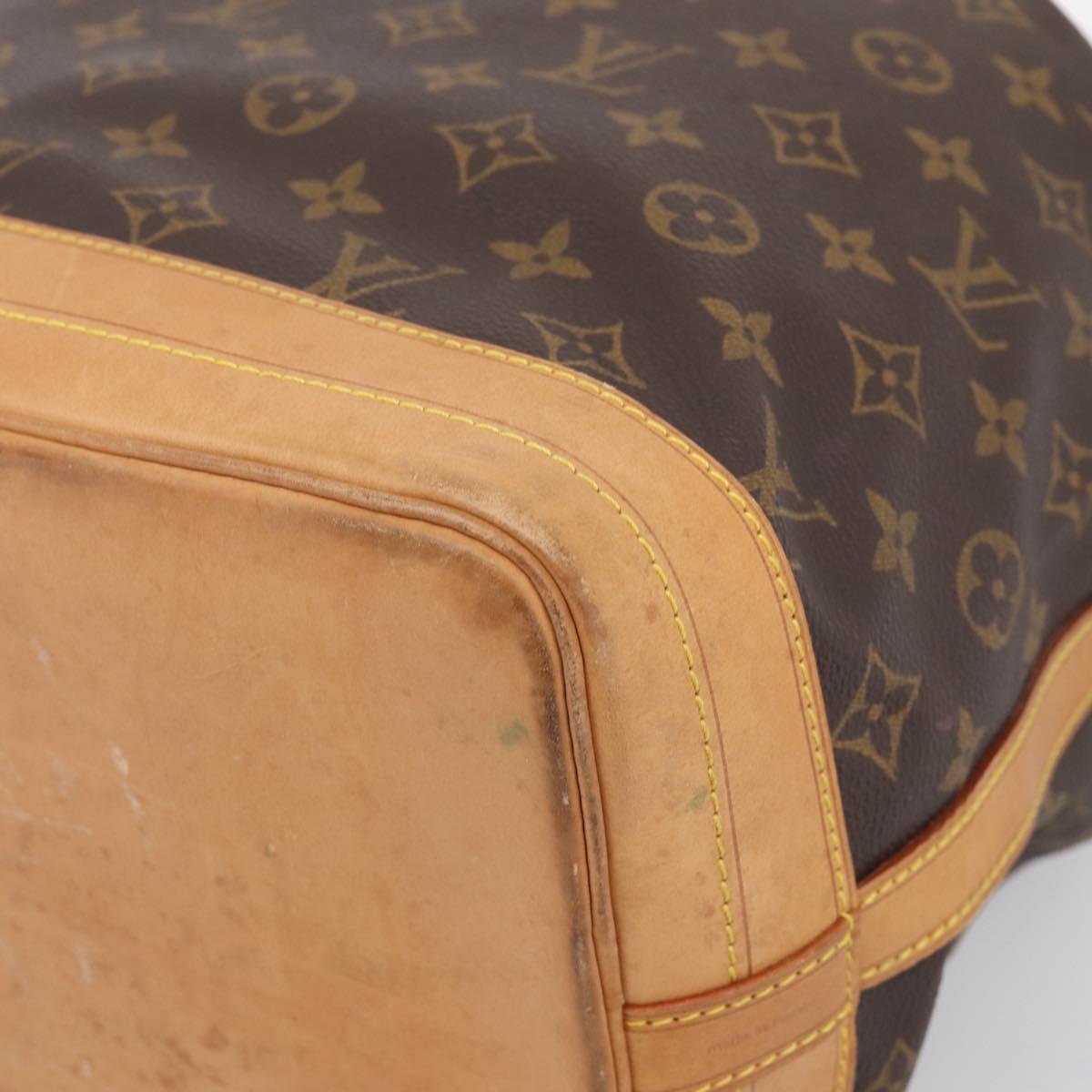 LOUIS VUITTON Monogram Noe Shoulder Bag M42224 LV Auth 203281A