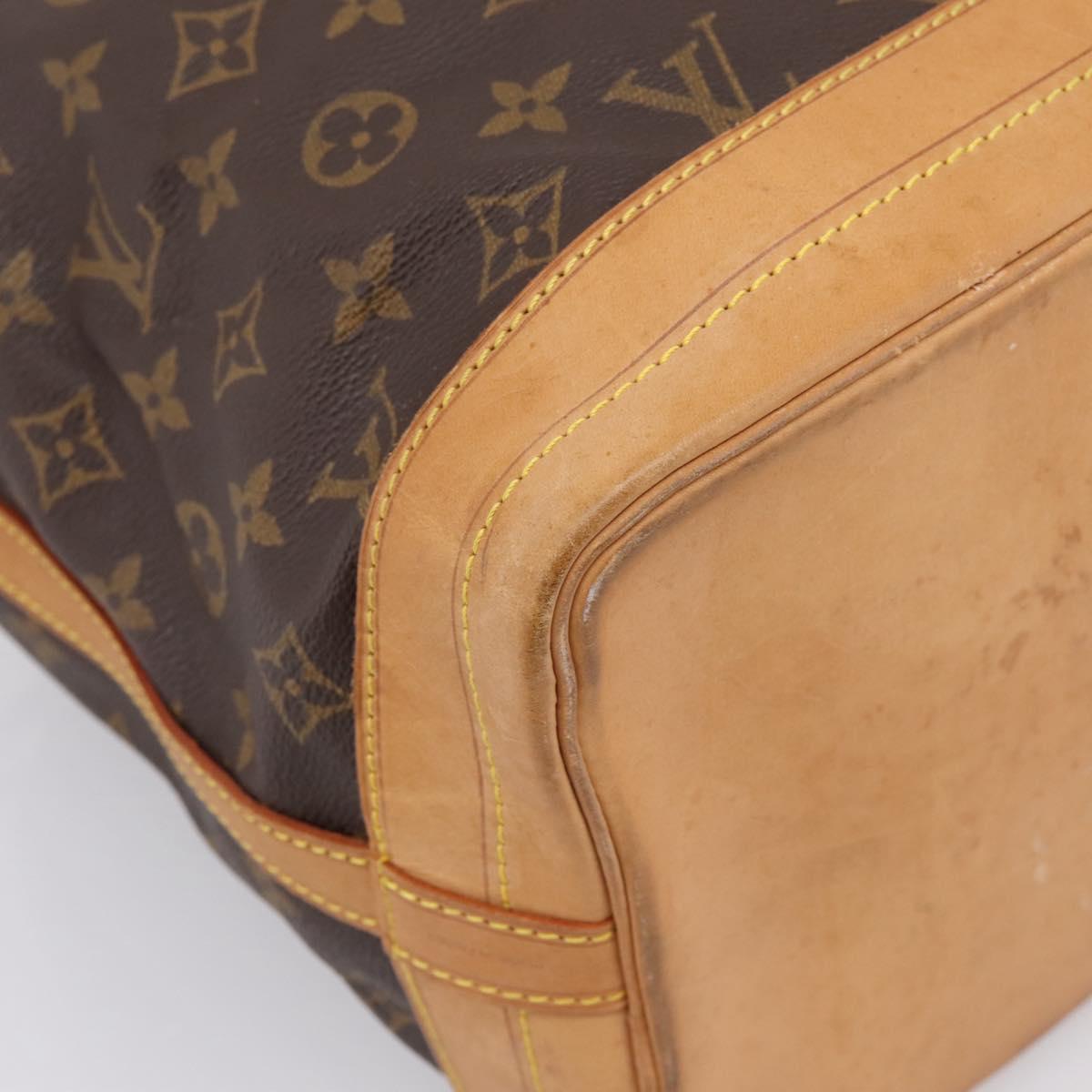 LOUIS VUITTON Monogram Noe Shoulder Bag M42224 LV Auth 203281A