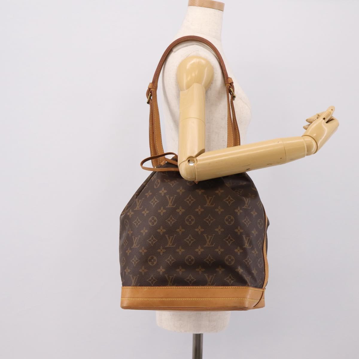 LOUIS VUITTON Monogram Noe Shoulder Bag M42224 LV Auth 203281A