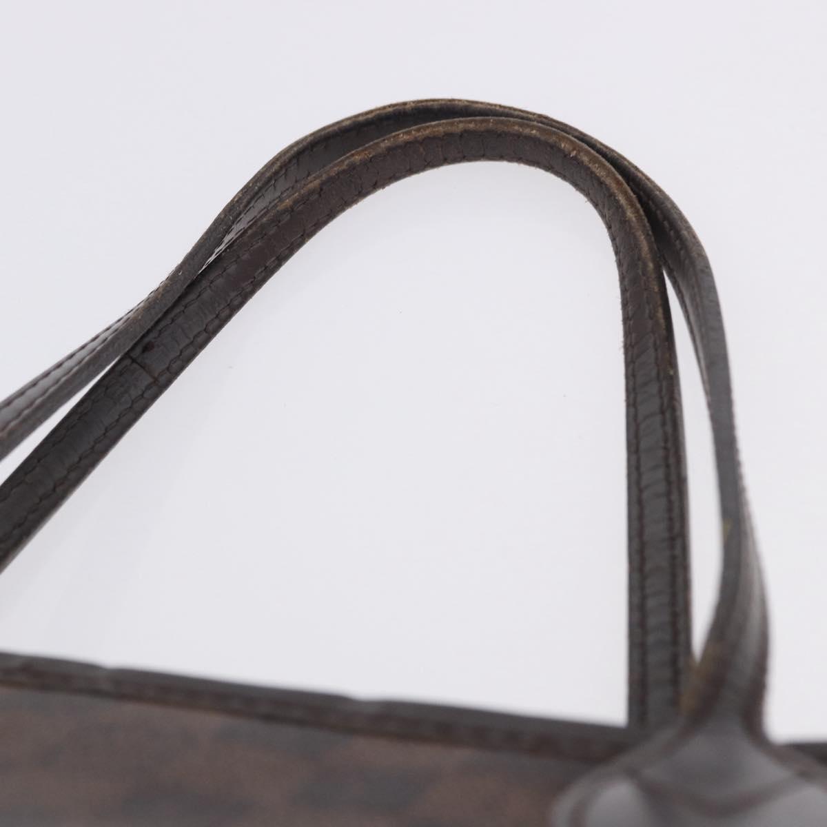 LOUIS VUITTON Damier Ebene Neverfull PM Tote Bag N51109 LV Auth 203282