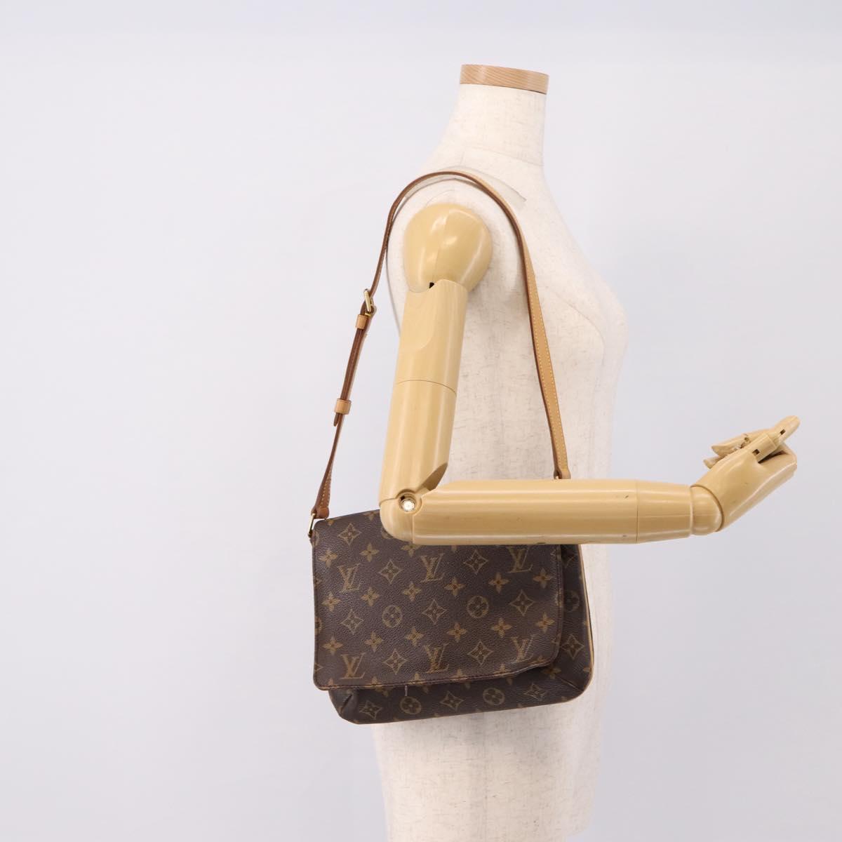 LOUIS VUITTON Monogram Musette Tango Short Strap Bag M51257 LV Auth 203283A