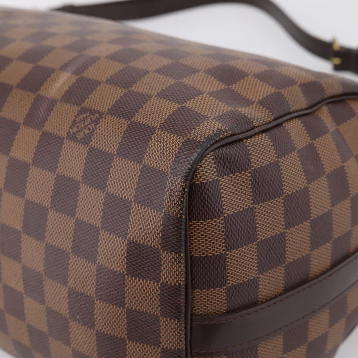 LOUIS VUITTON Damier Ebene Speedy Bandouliere30 Hand Bag N41367 LV Auth 203285V