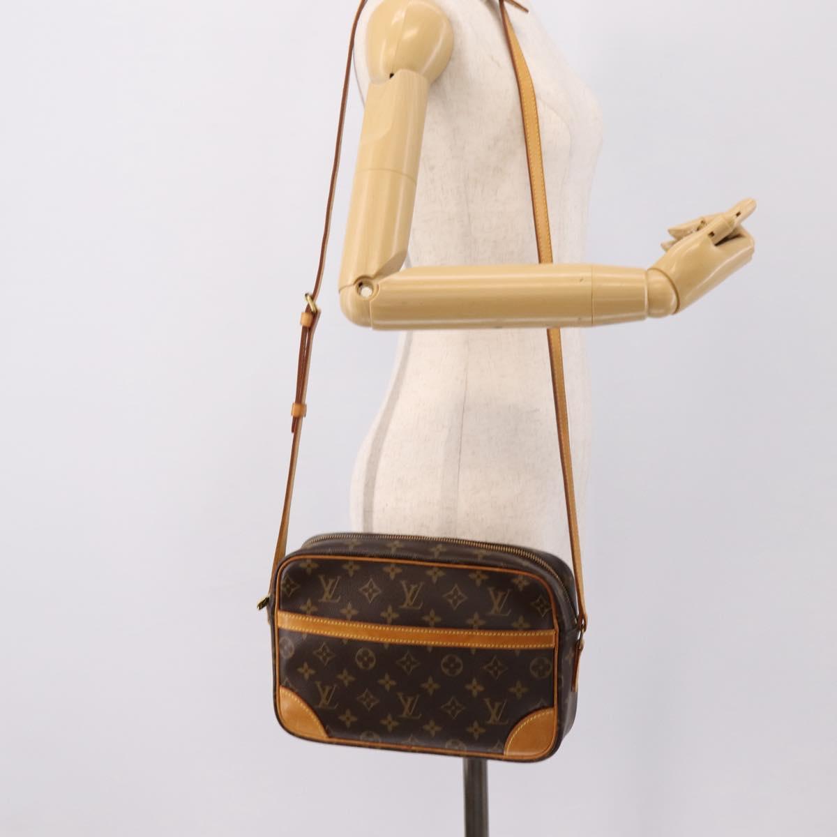 LOUIS VUITTON Monogram Trocadero 27 Shoulder Bag M51274 LV Auth 203286