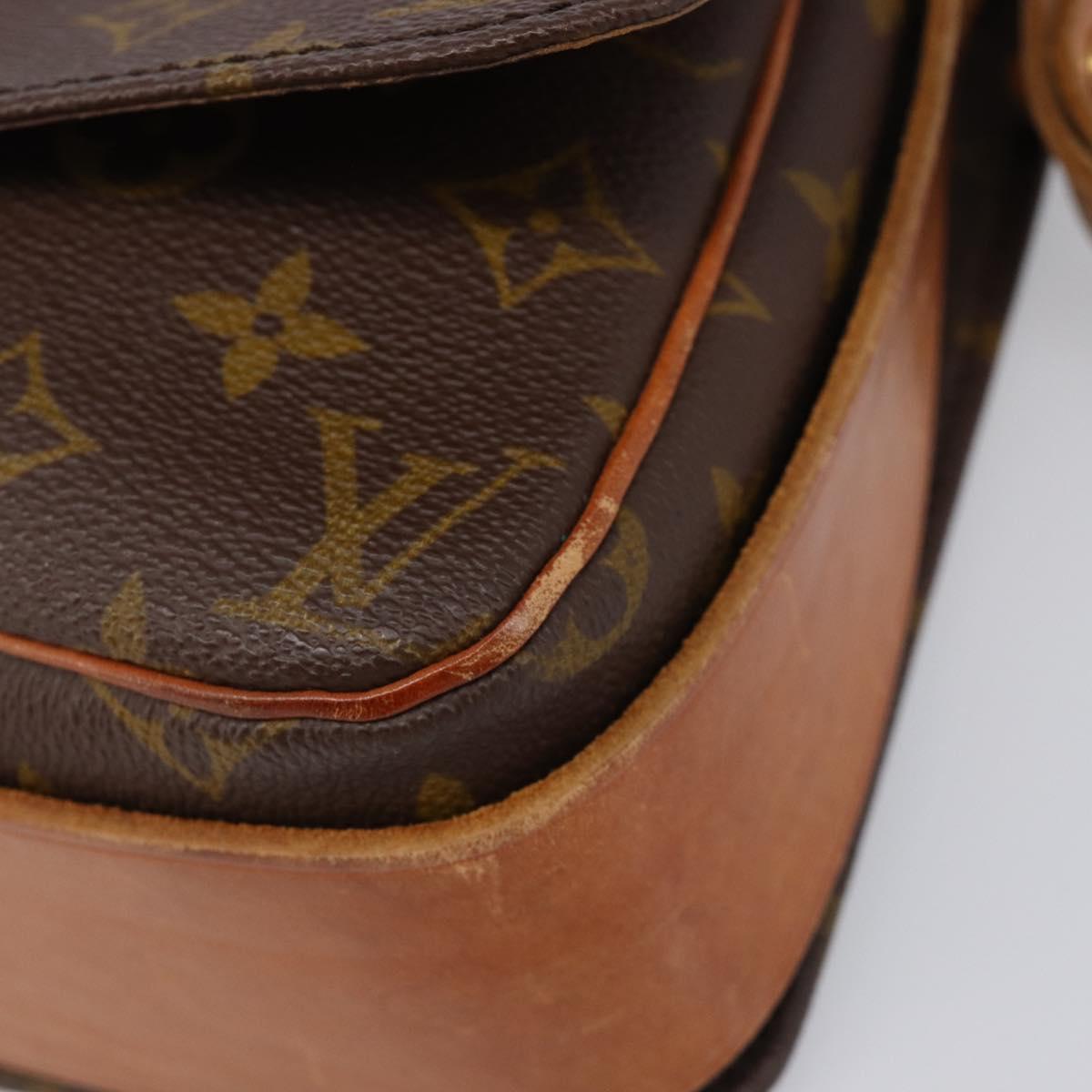 LOUIS VUITTON Monogram Cartouchiere GM Shoulder Bag M51252 LV Auth 203287A