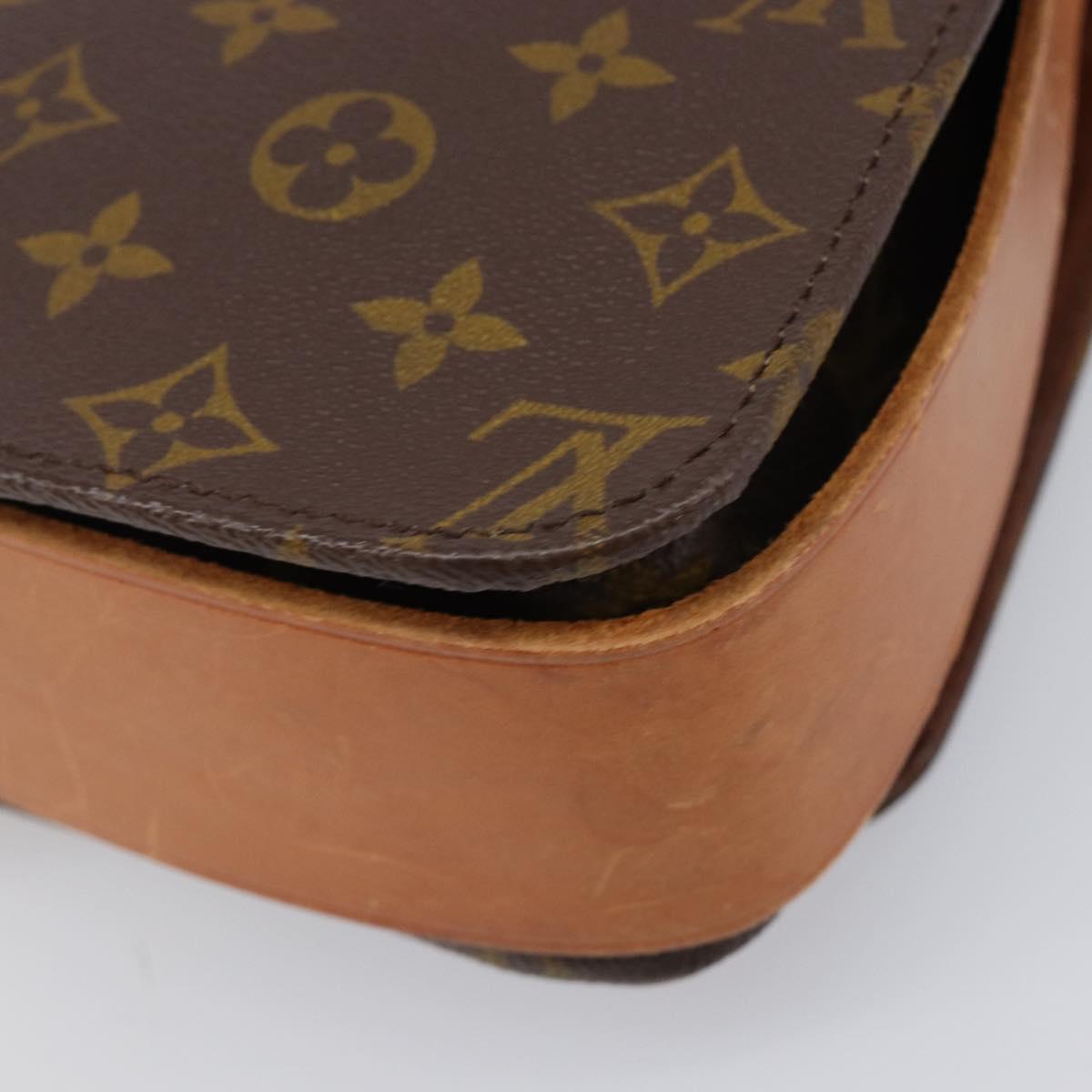 LOUIS VUITTON Monogram Cartouchiere GM Shoulder Bag M51252 LV Auth 203287A