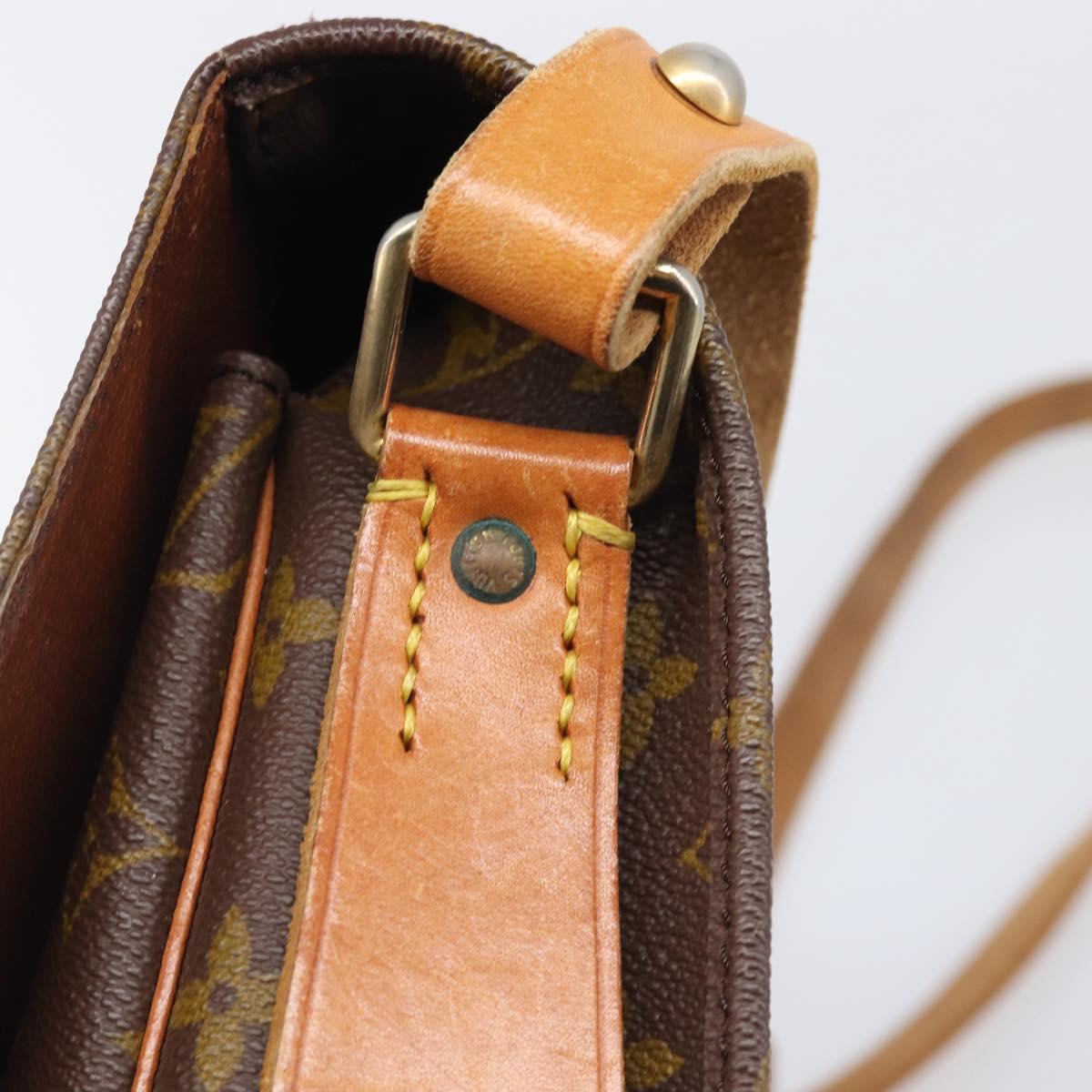 LOUIS VUITTON Monogram Cartouchiere GM Shoulder Bag M51252 LV Auth 203287A