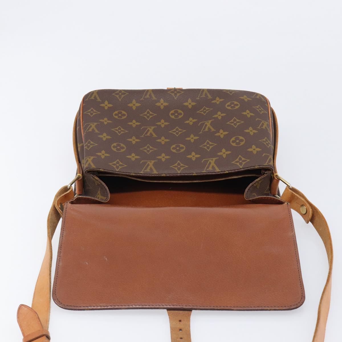 LOUIS VUITTON Monogram Cartouchiere GM Shoulder Bag M51252 LV Auth 203287A